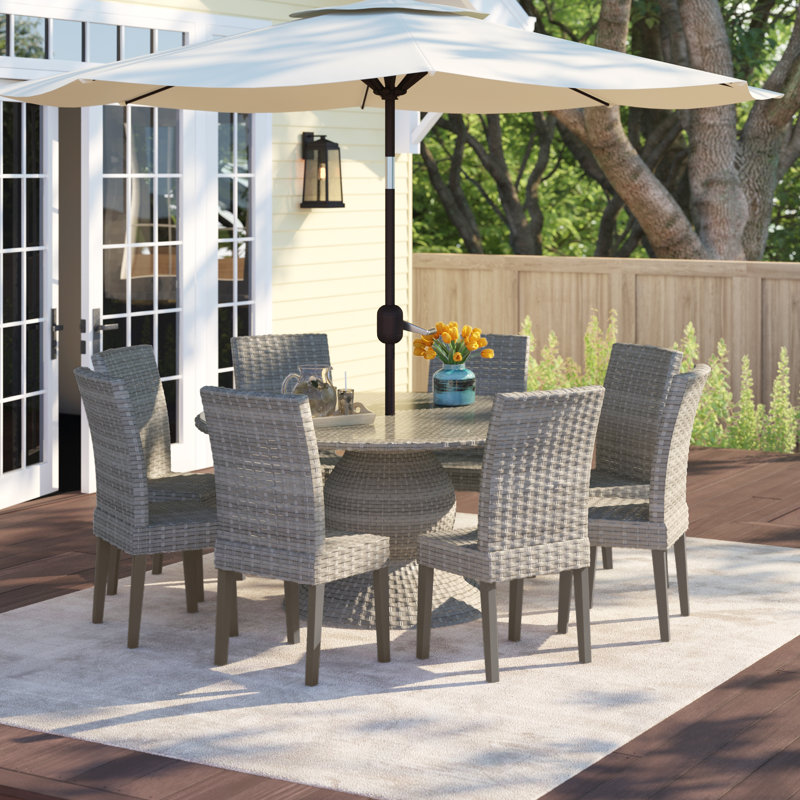 Sol 72 Outdoor Rochford 9 Piece Dining Set Wayfair